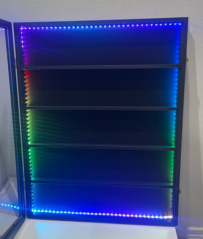 CardDisplay Vitrineskap for samlekort - LED