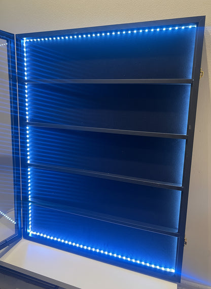 CardDisplay Vitrineskap for samlekort - LED